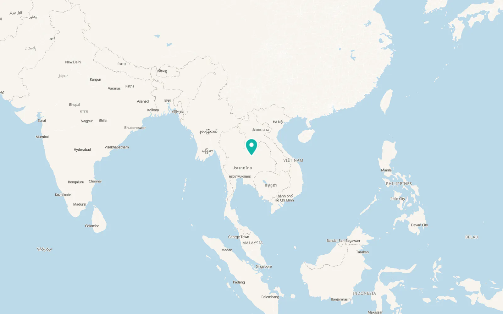 Map of Phu Khiao