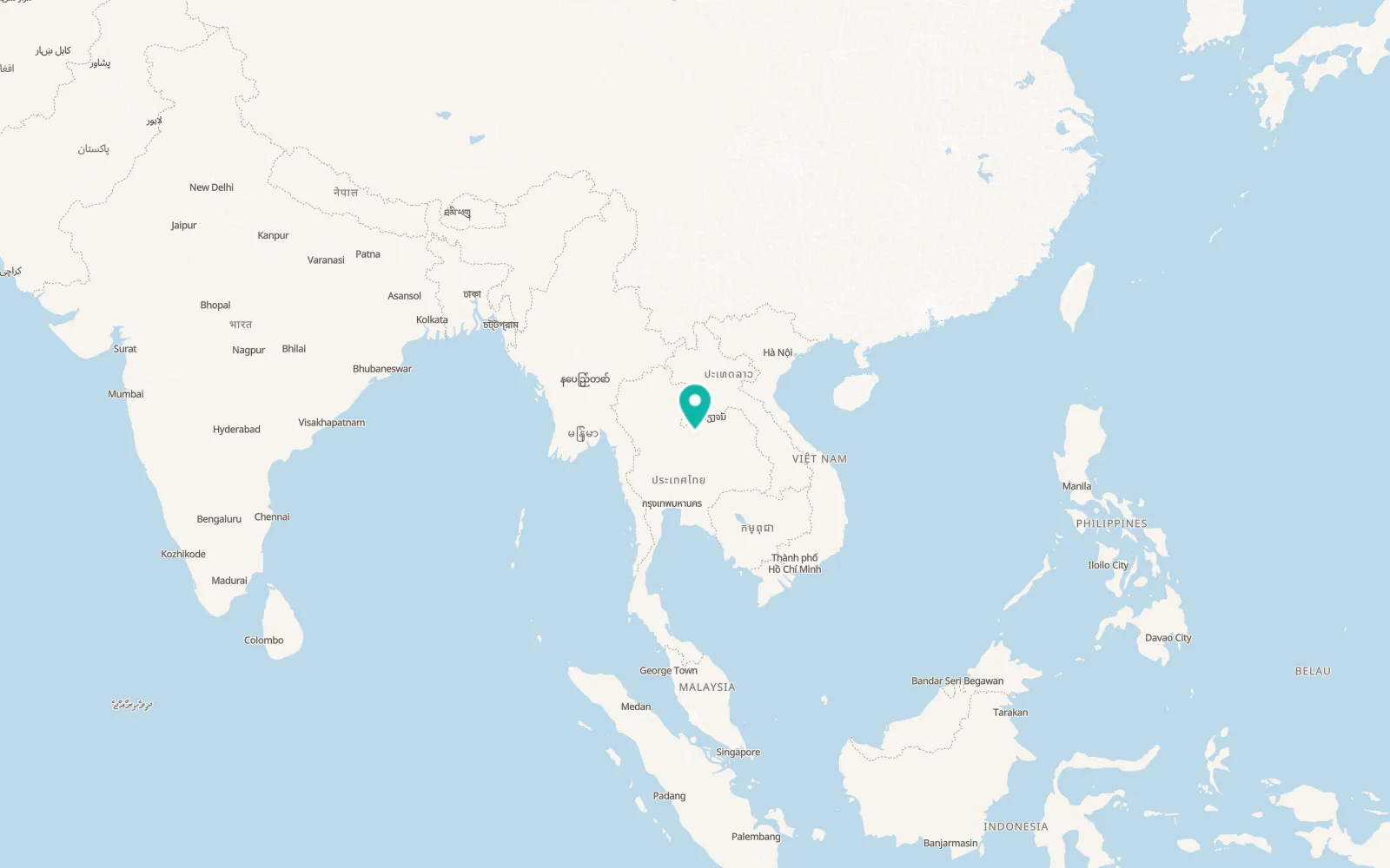 Map of Phu Luang