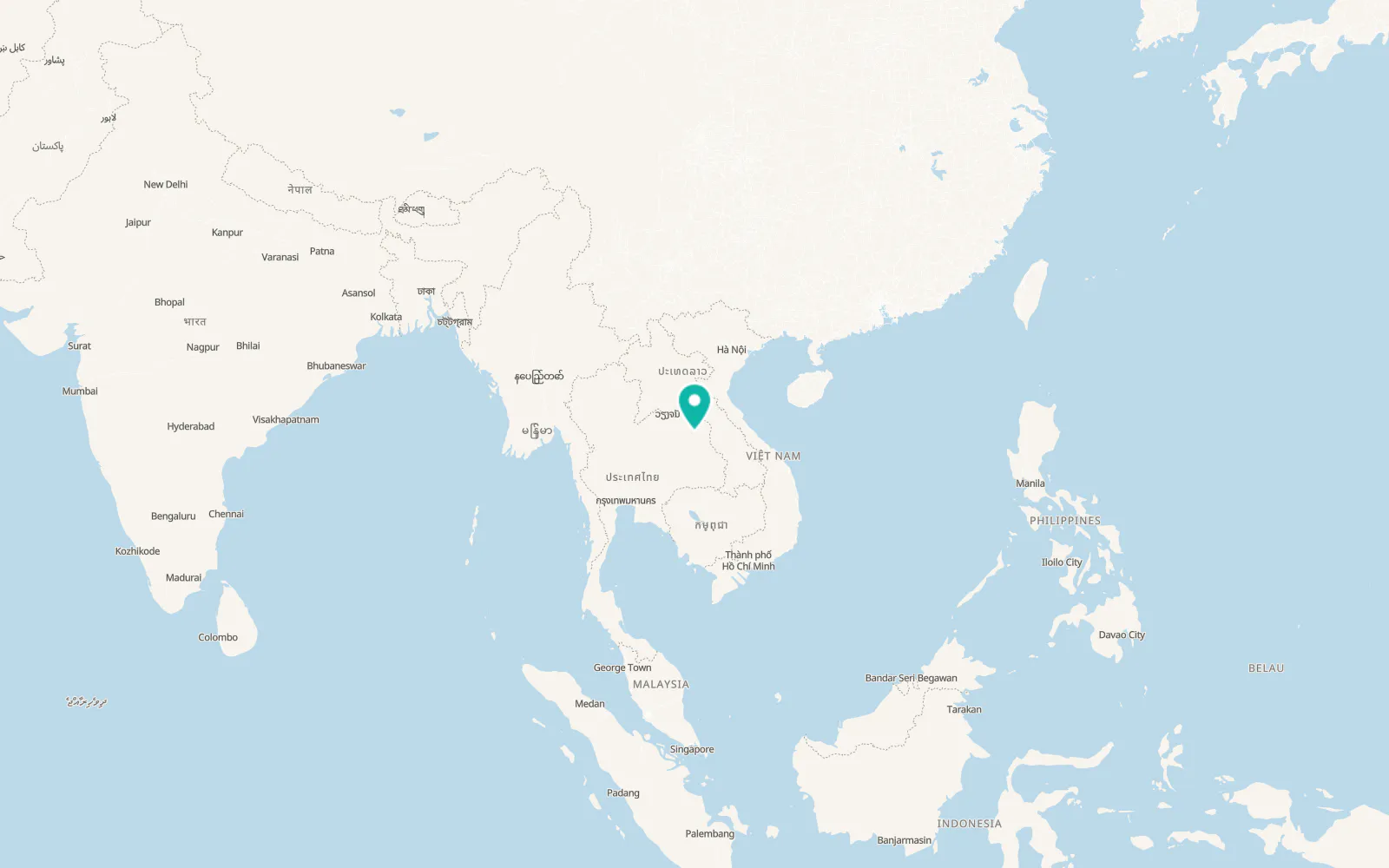 Map of Phu Phan