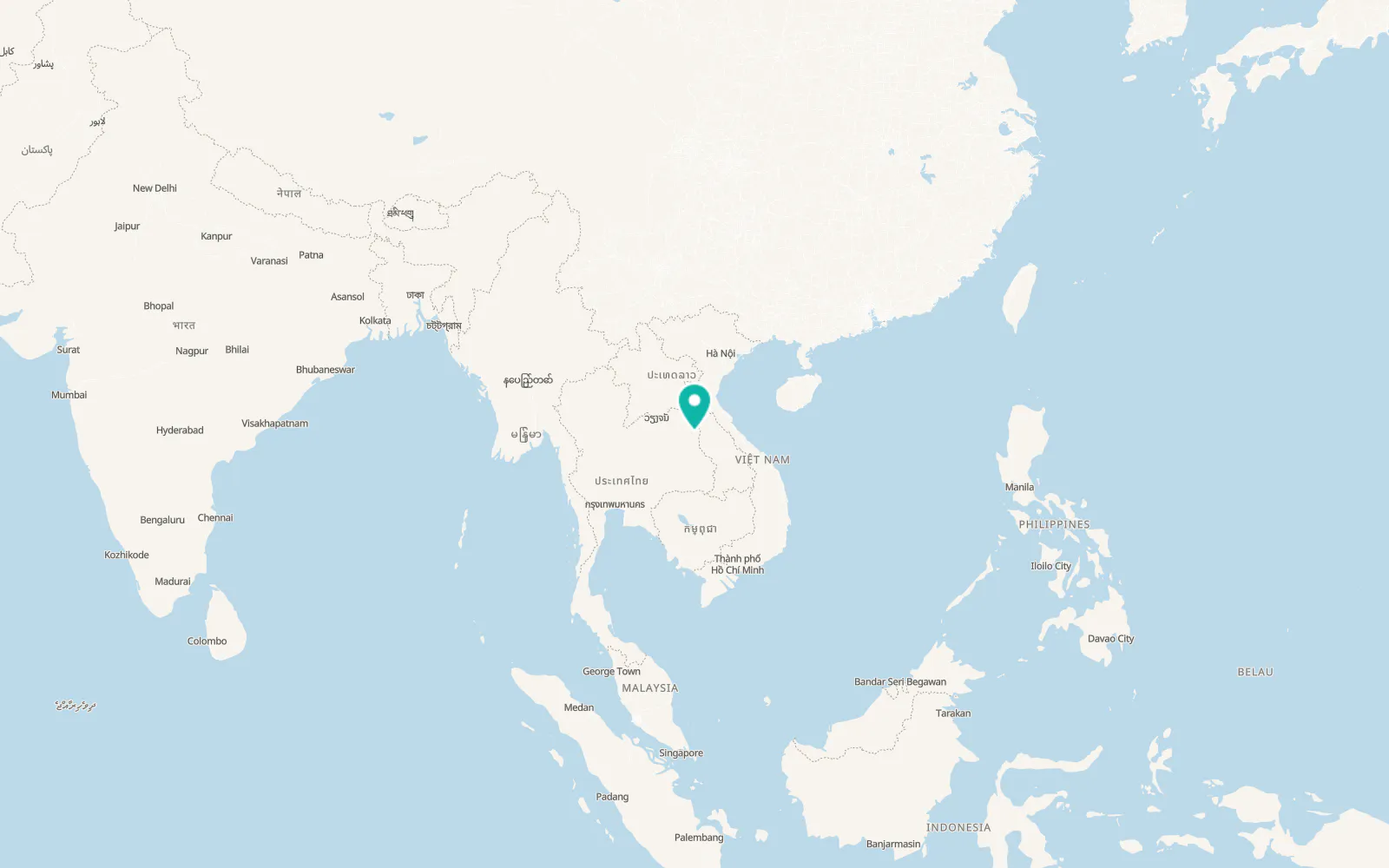 Map of Pla Pak