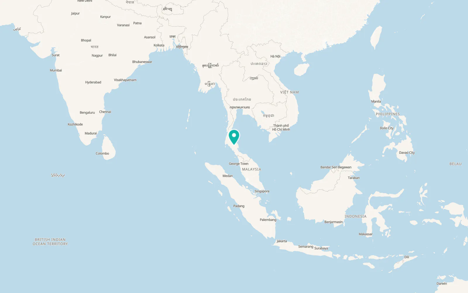 Map of Ratsada