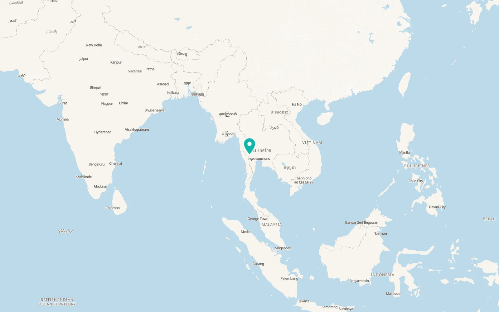 Map of Sai Yok