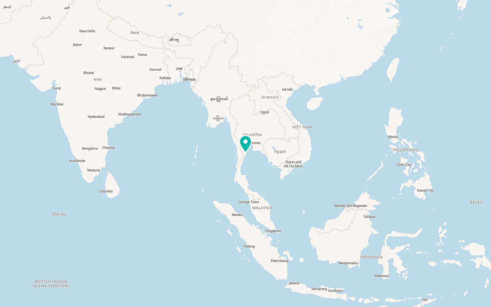 Map of Sam Roi Yot