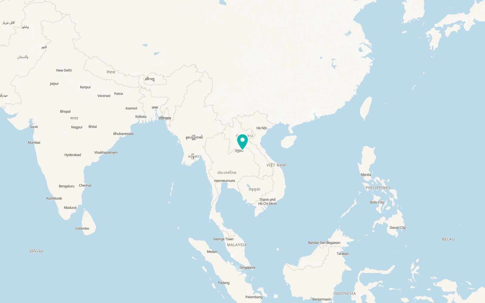 Map of Sang Khom