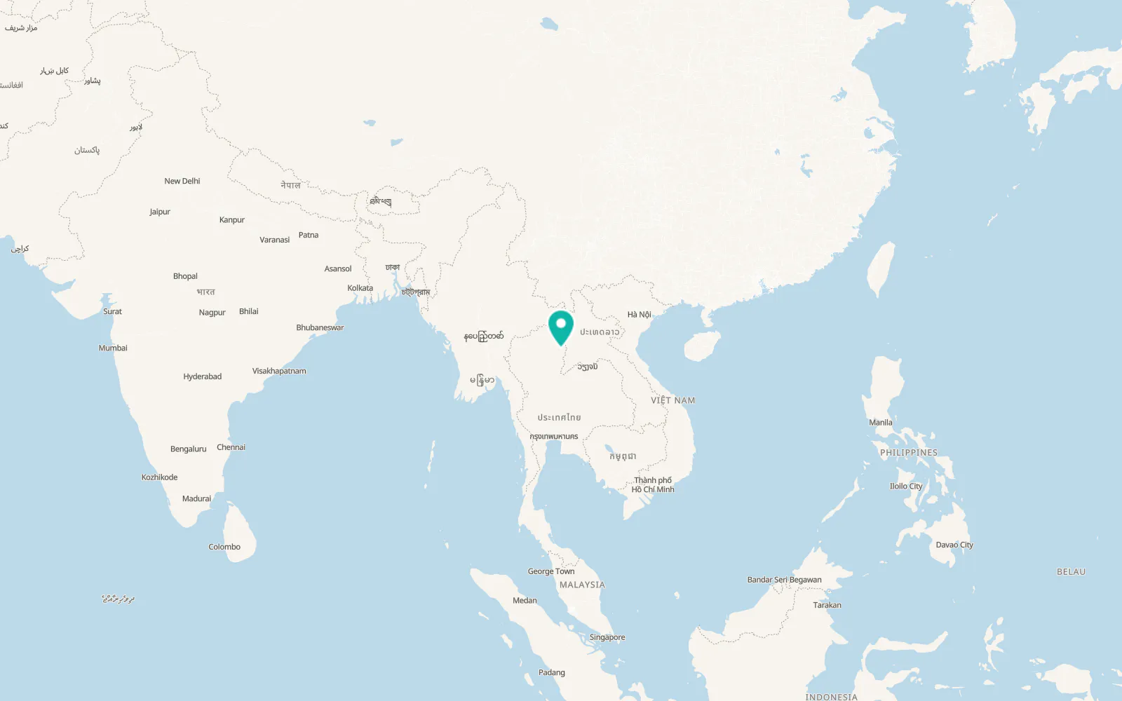 Map of Santi Suk