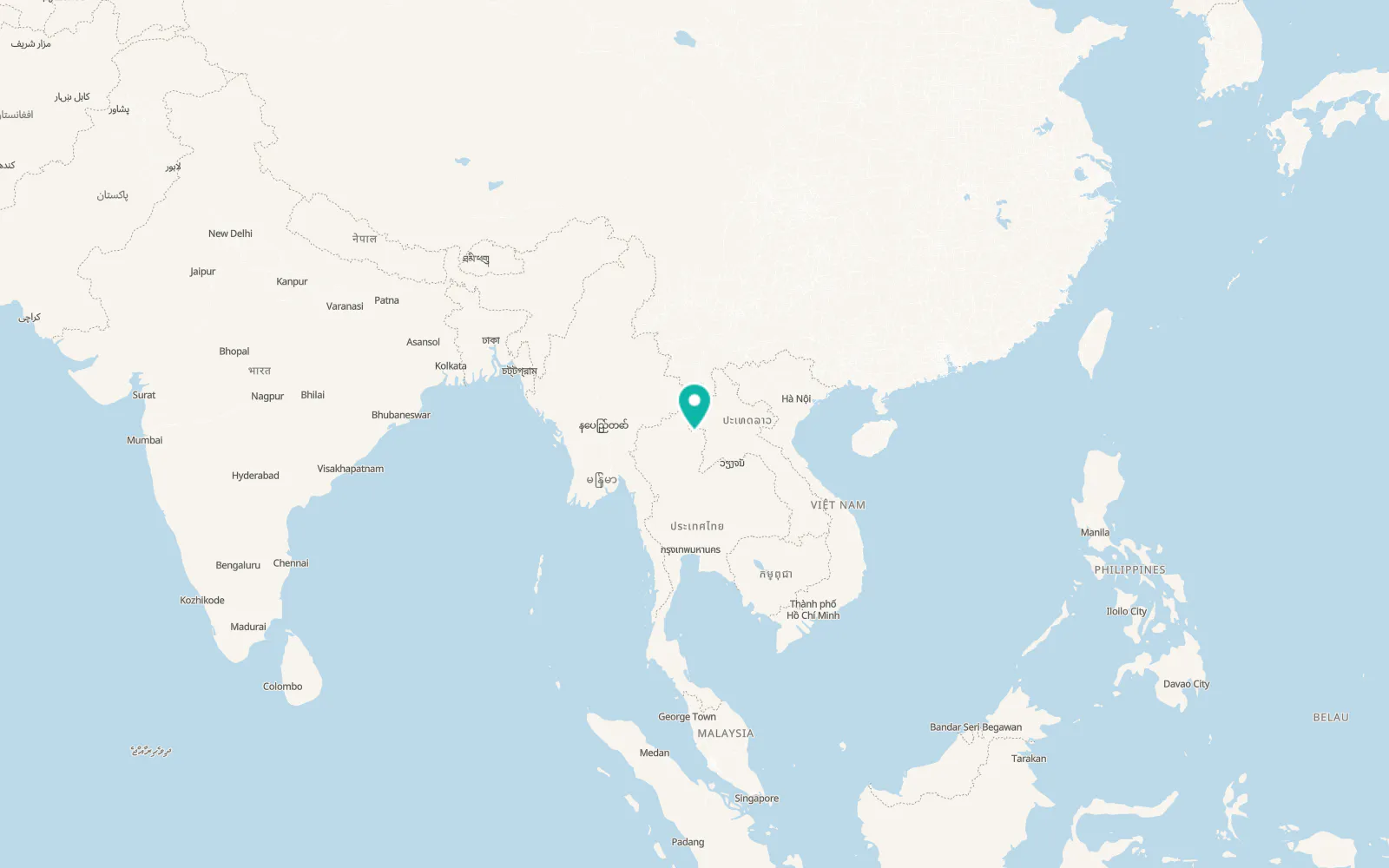 Map of Song Khwae