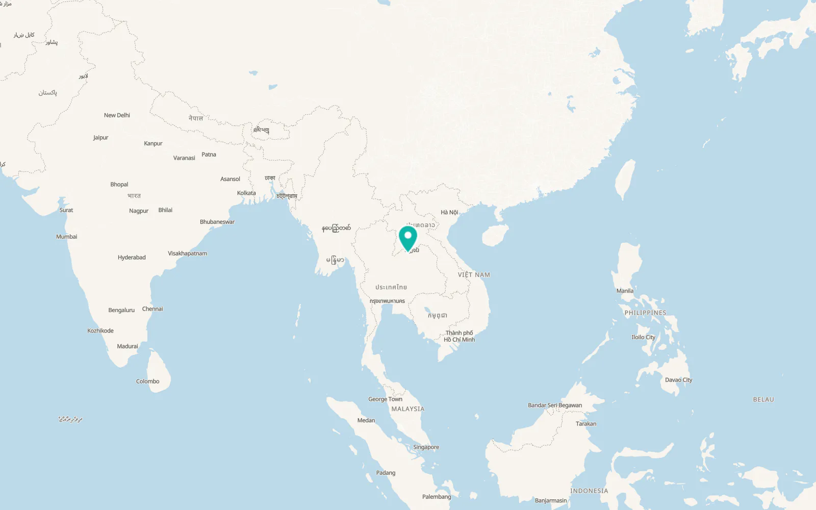 Map of Suwannakhuha