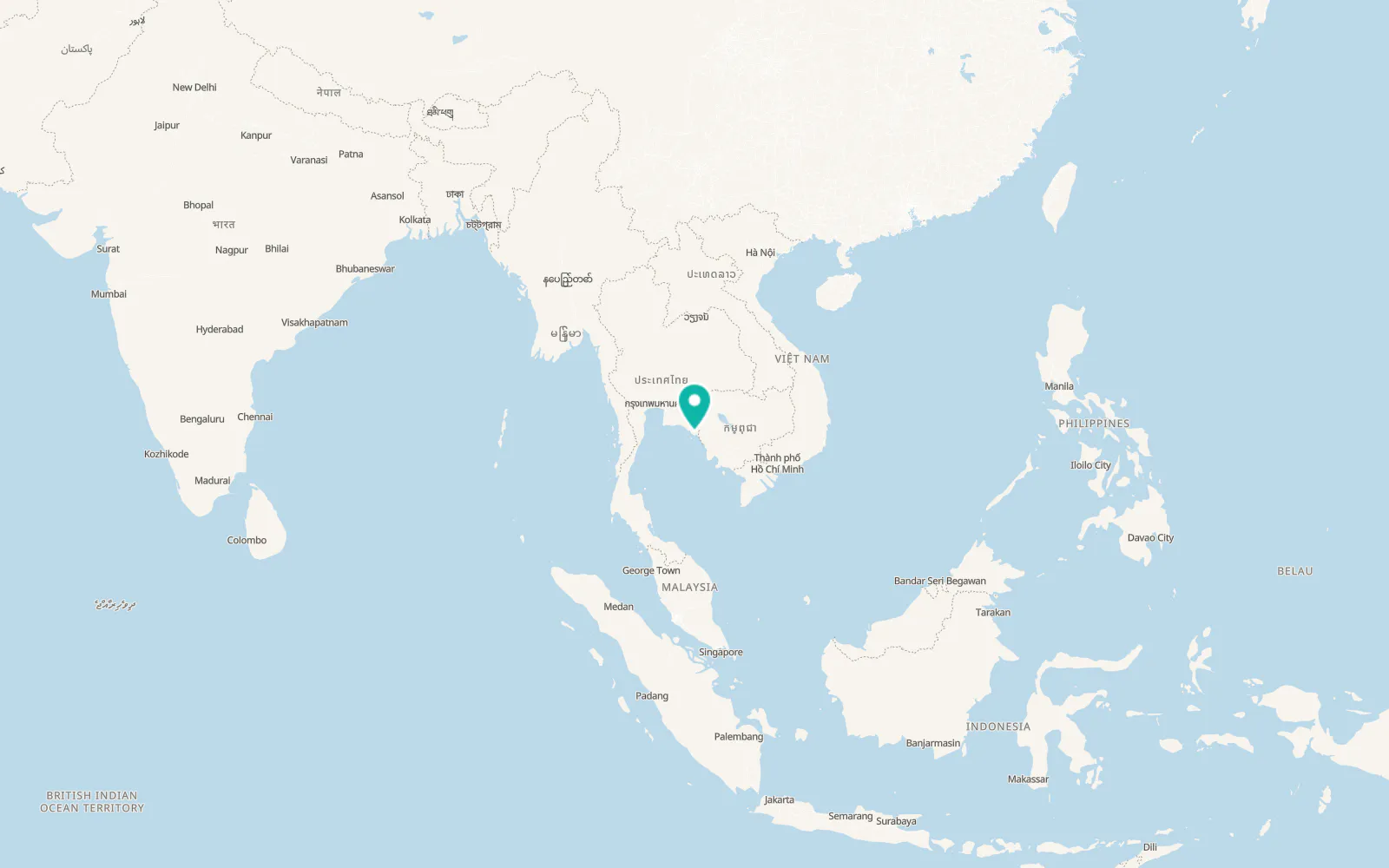 Map of Trat