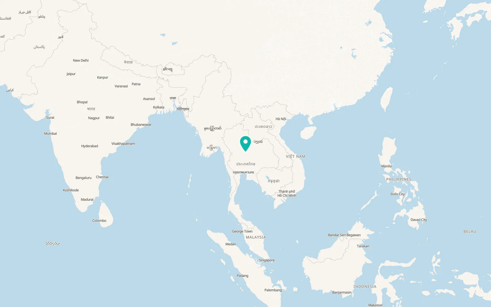 Map of Wang Pong