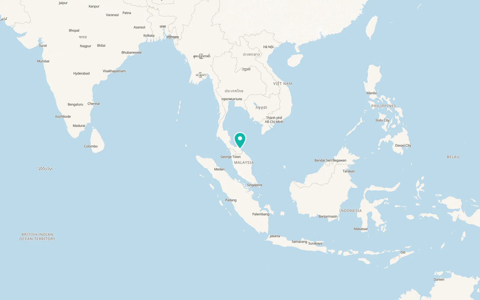 Map of Yi-ngo
