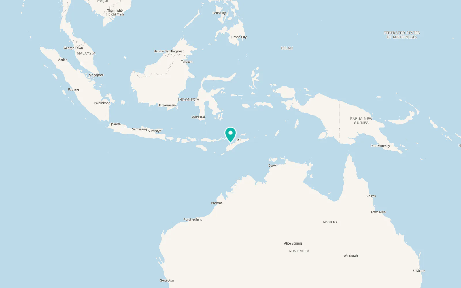 Map of Lifau