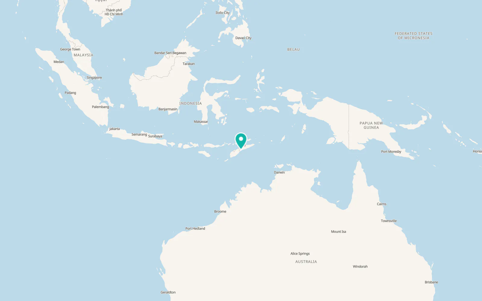 Map of Suai