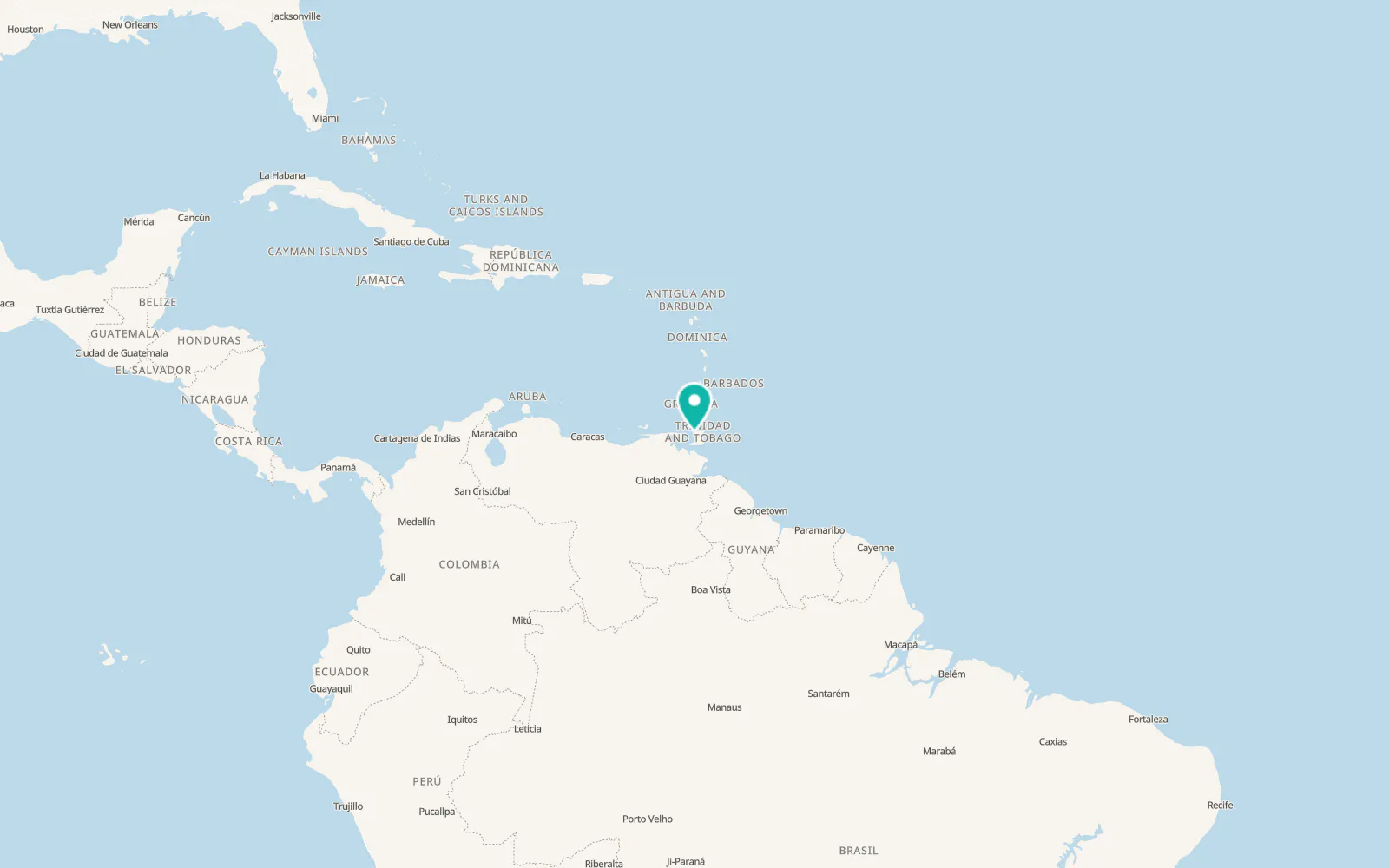 Map of Laventille