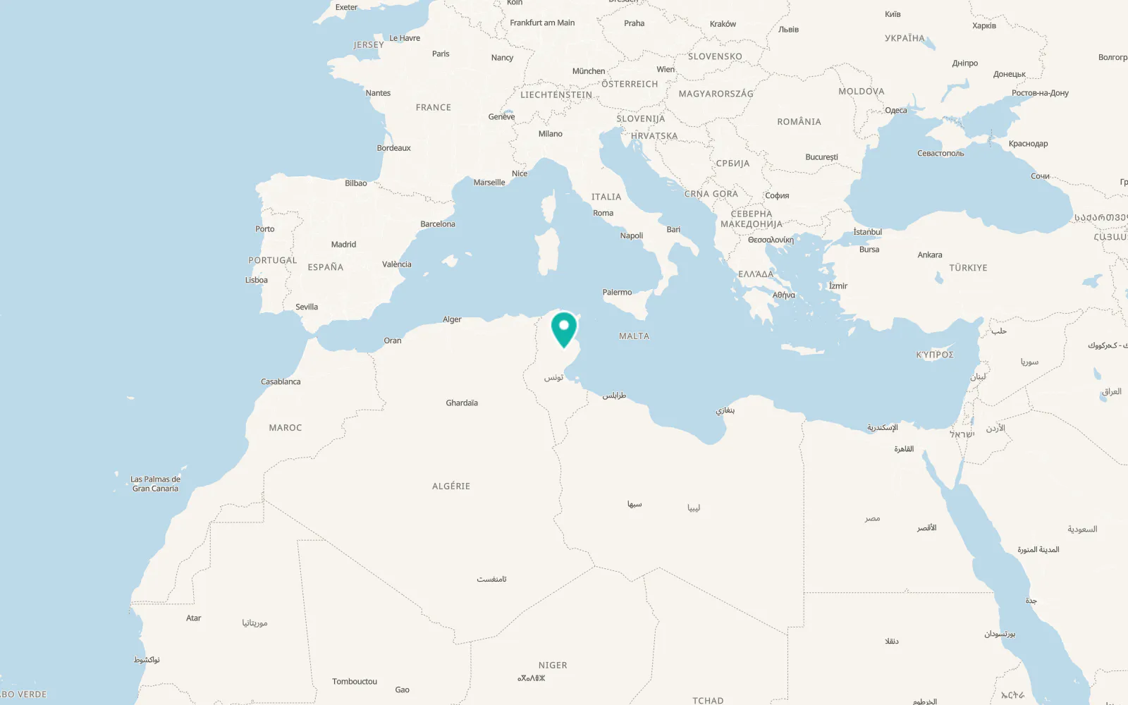Map of Ailet Jridani