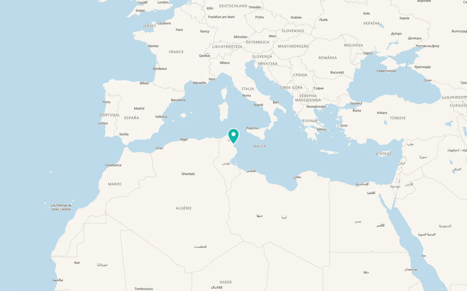 Map of Harqalah