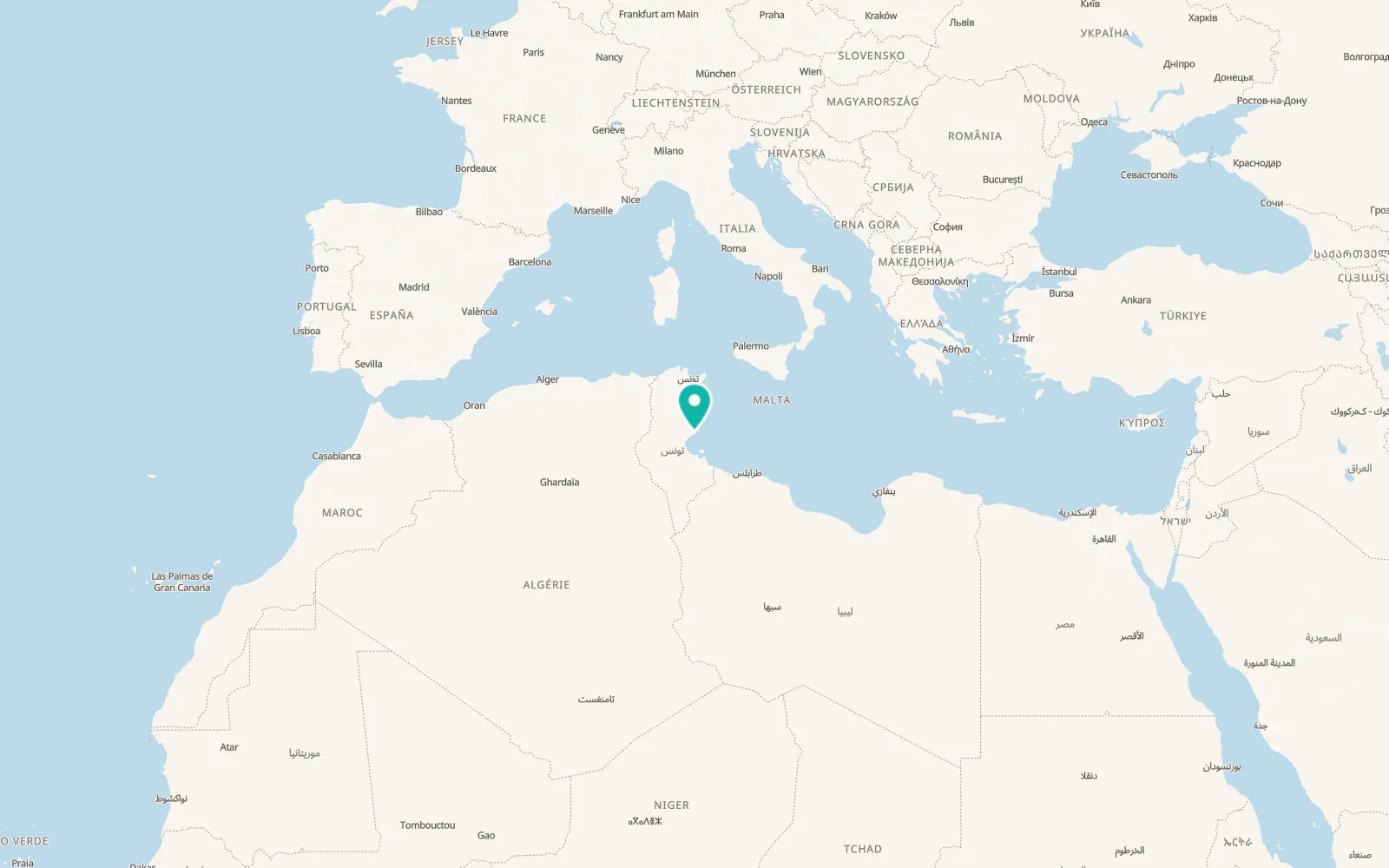 Map of Mahires