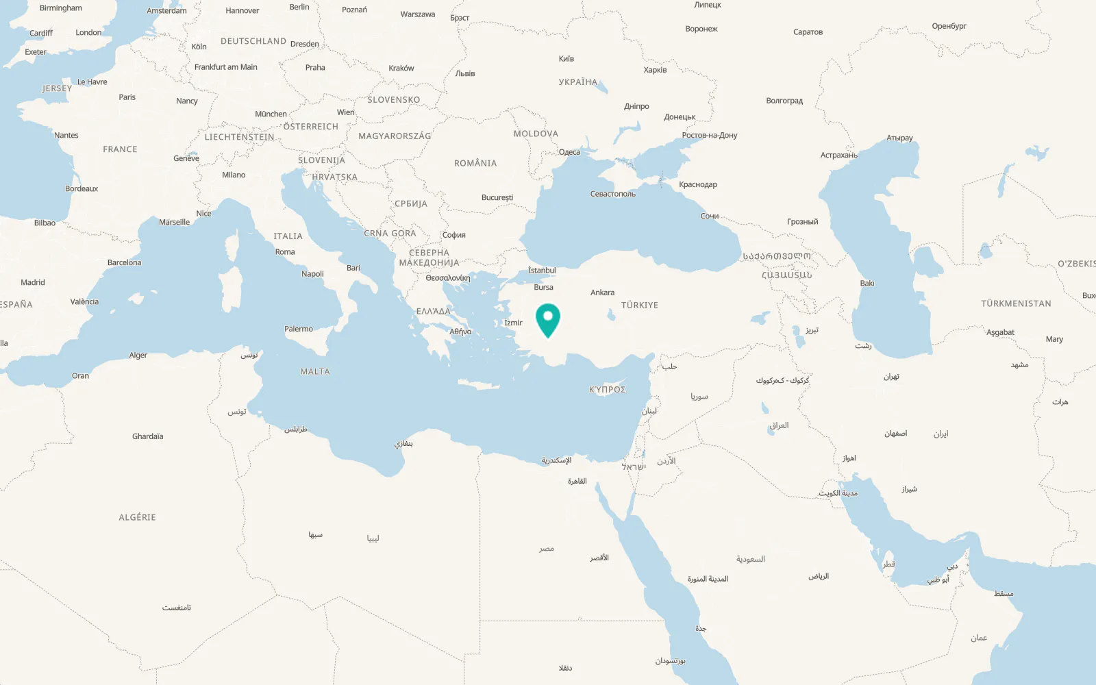 Map of Acıpayam