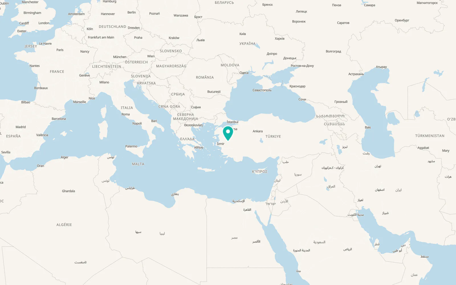 Map of Adala