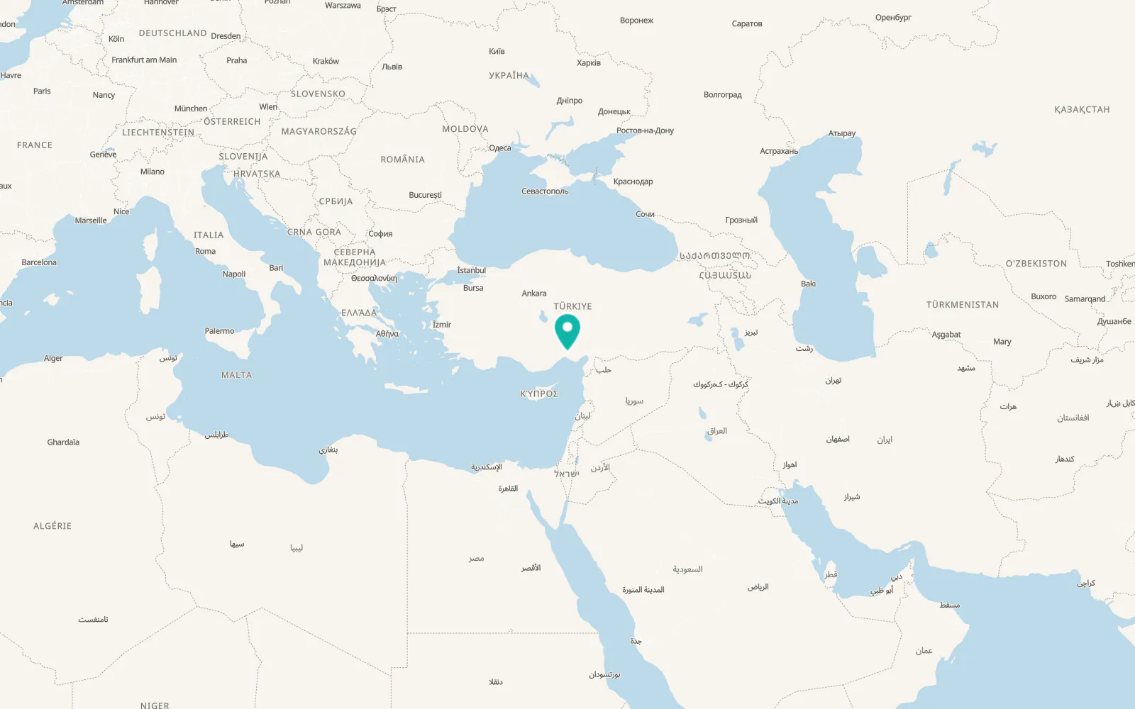 Map of Akgedik