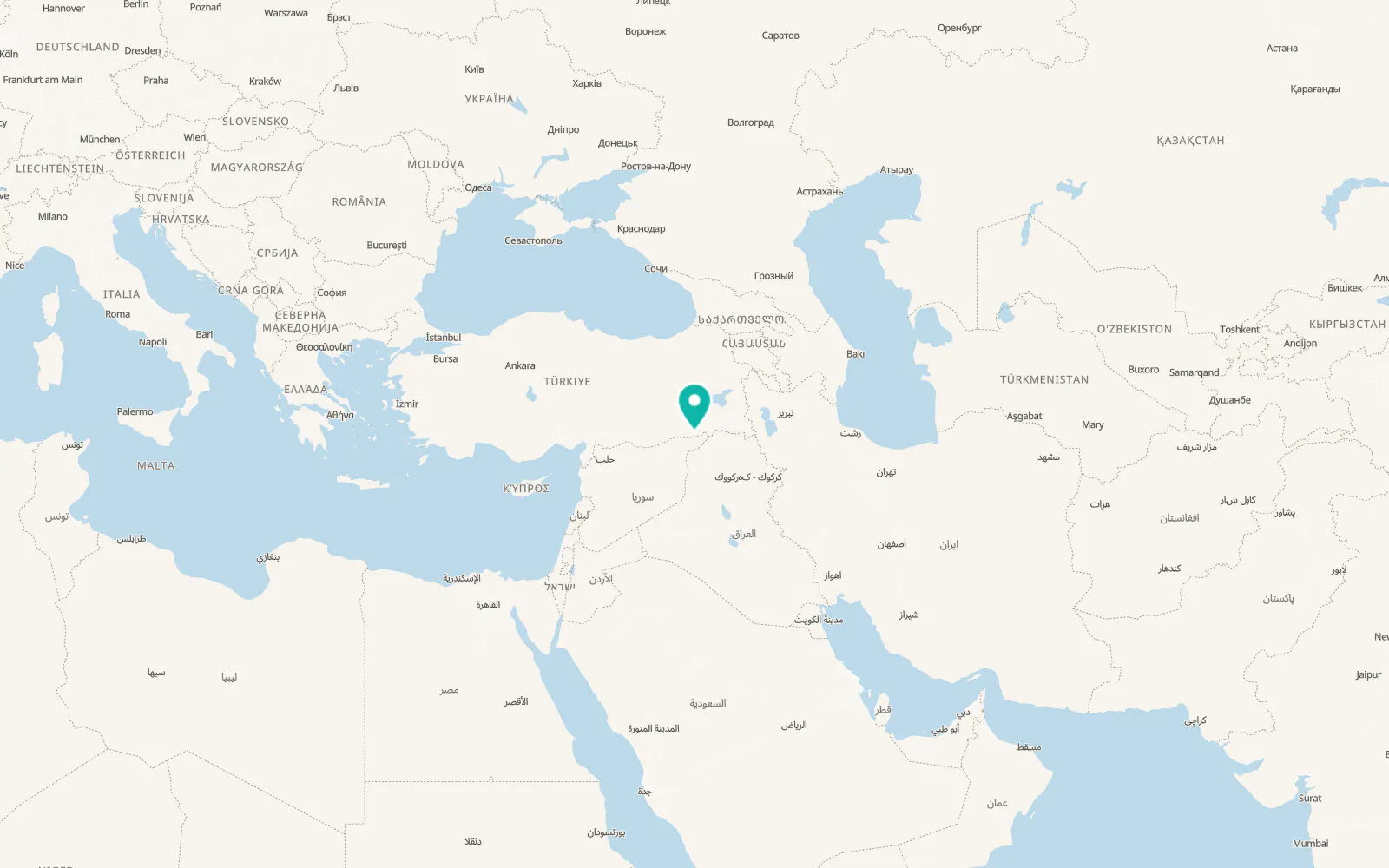 Map of Aksoy