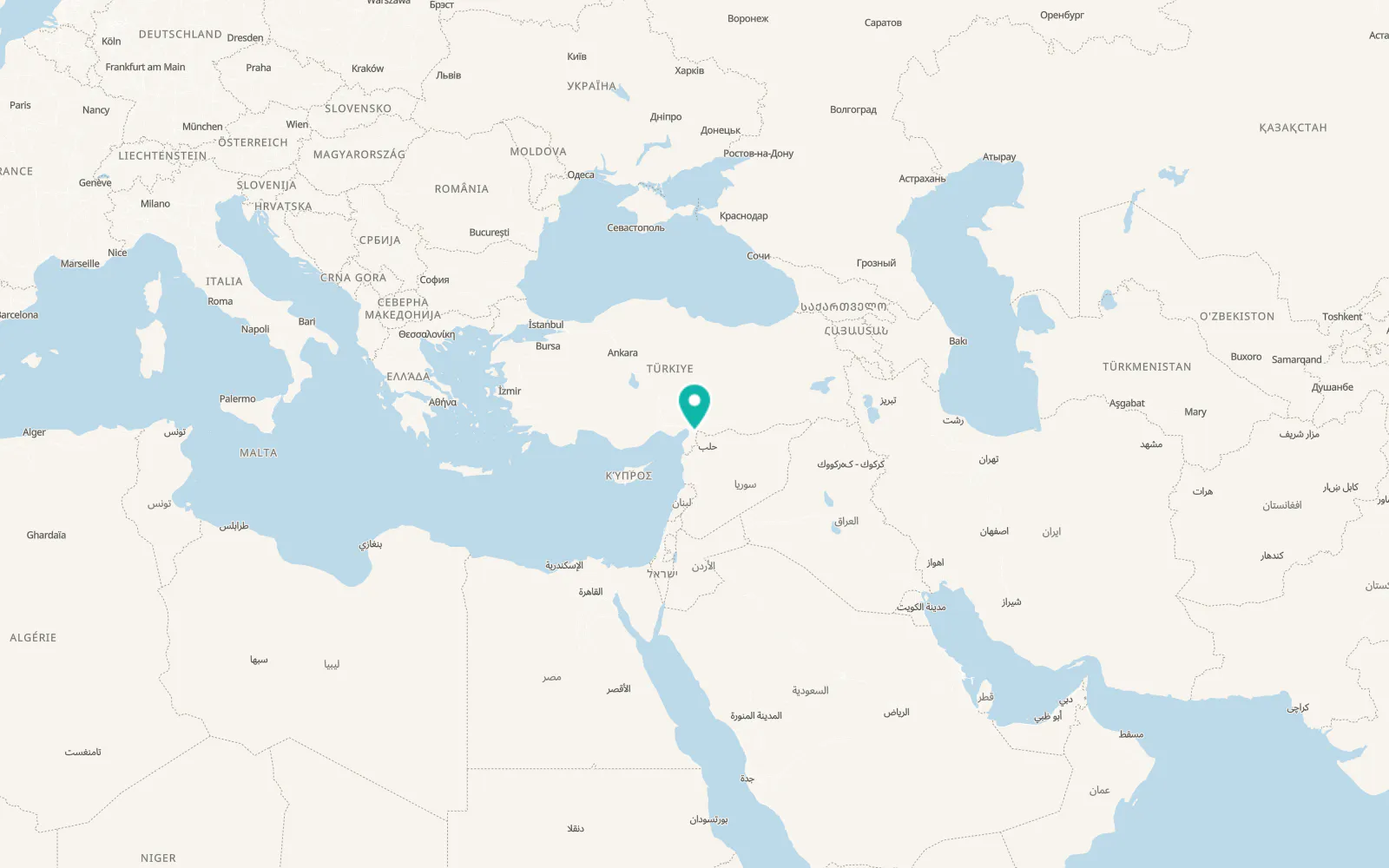 Map of Aktepe