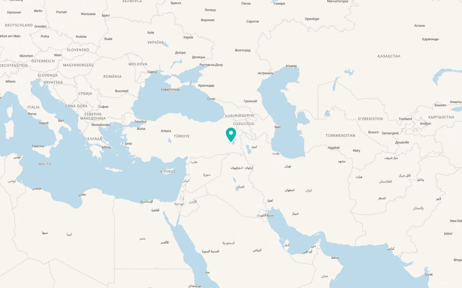 Map of Alacabük
