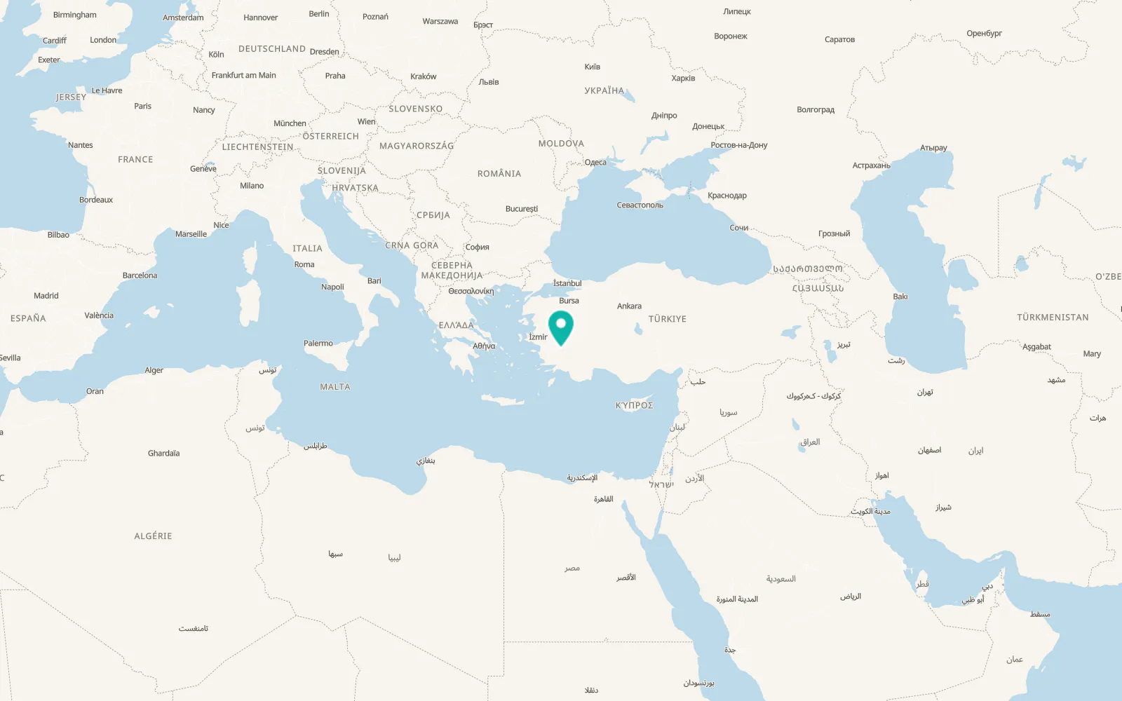 Map of Alemler