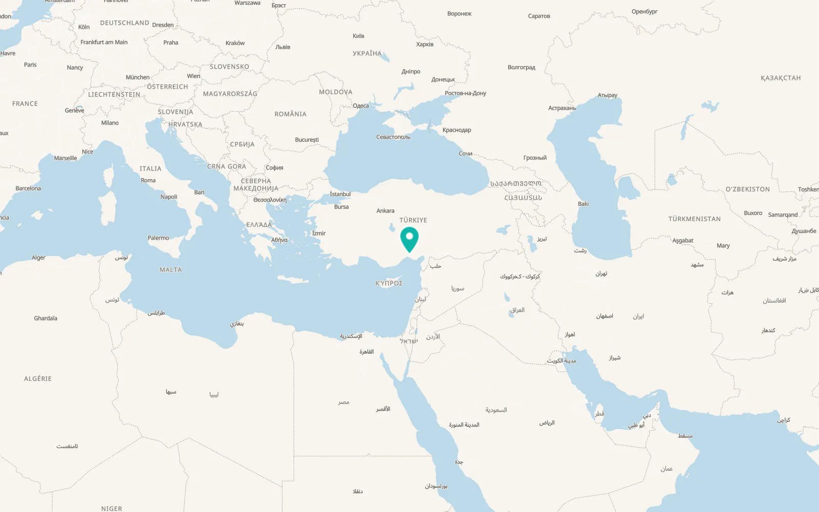 Map of Aliefendioğlu