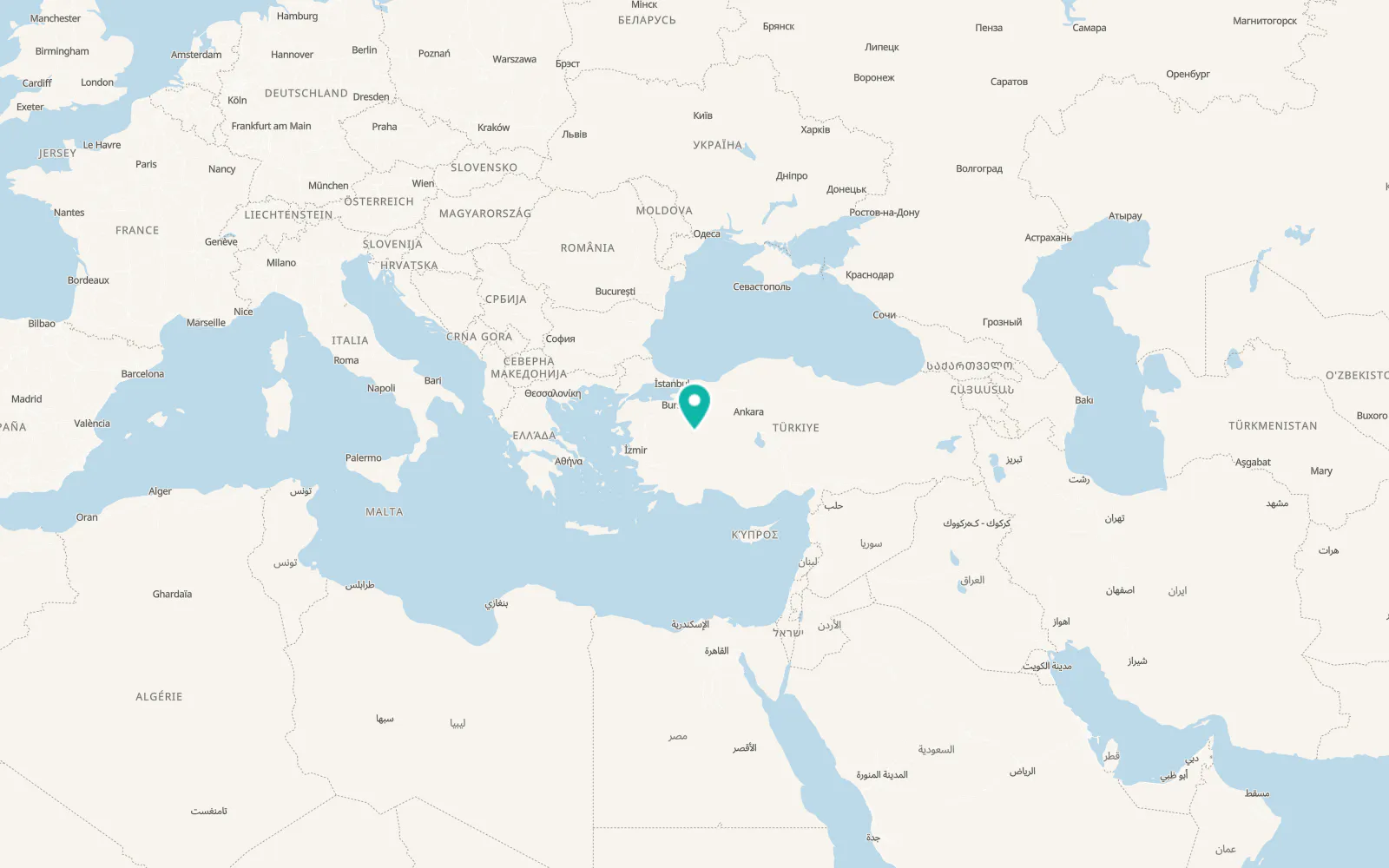 Map of Altıntaş