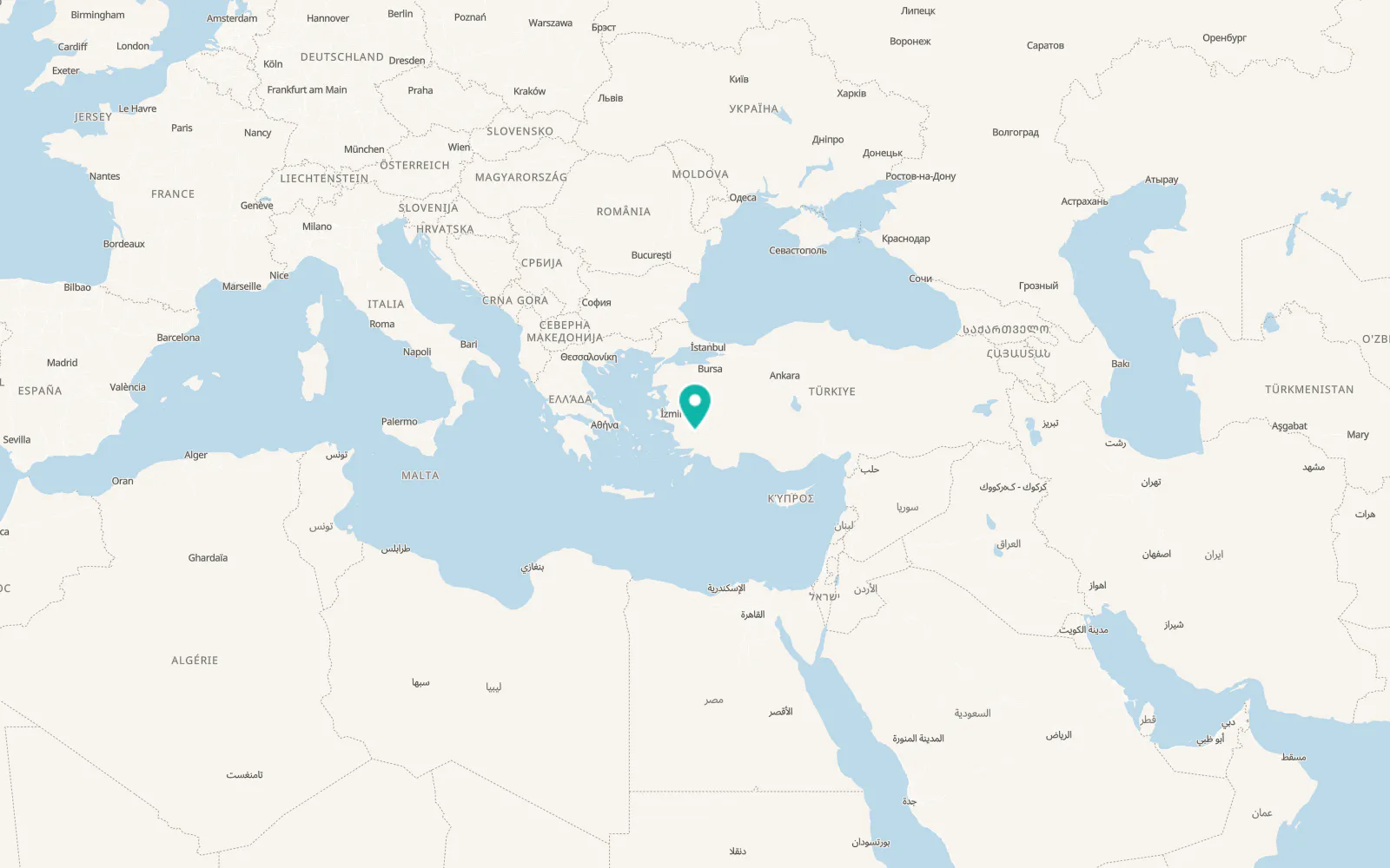 Map of Altıntaş