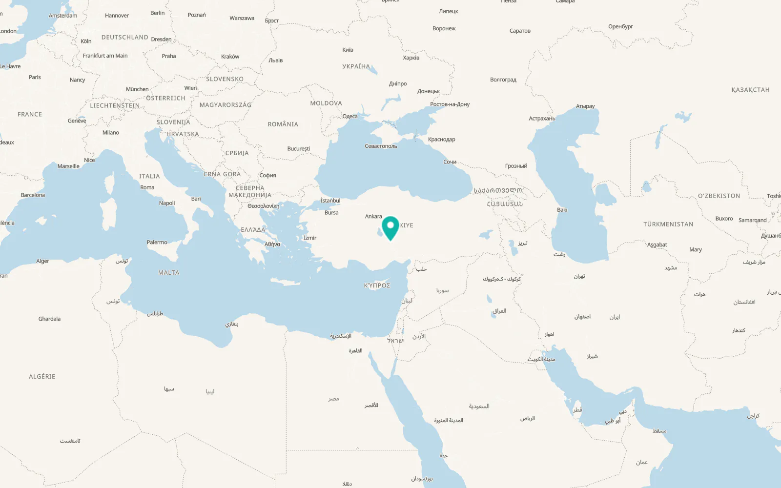 Map of Altunhisar