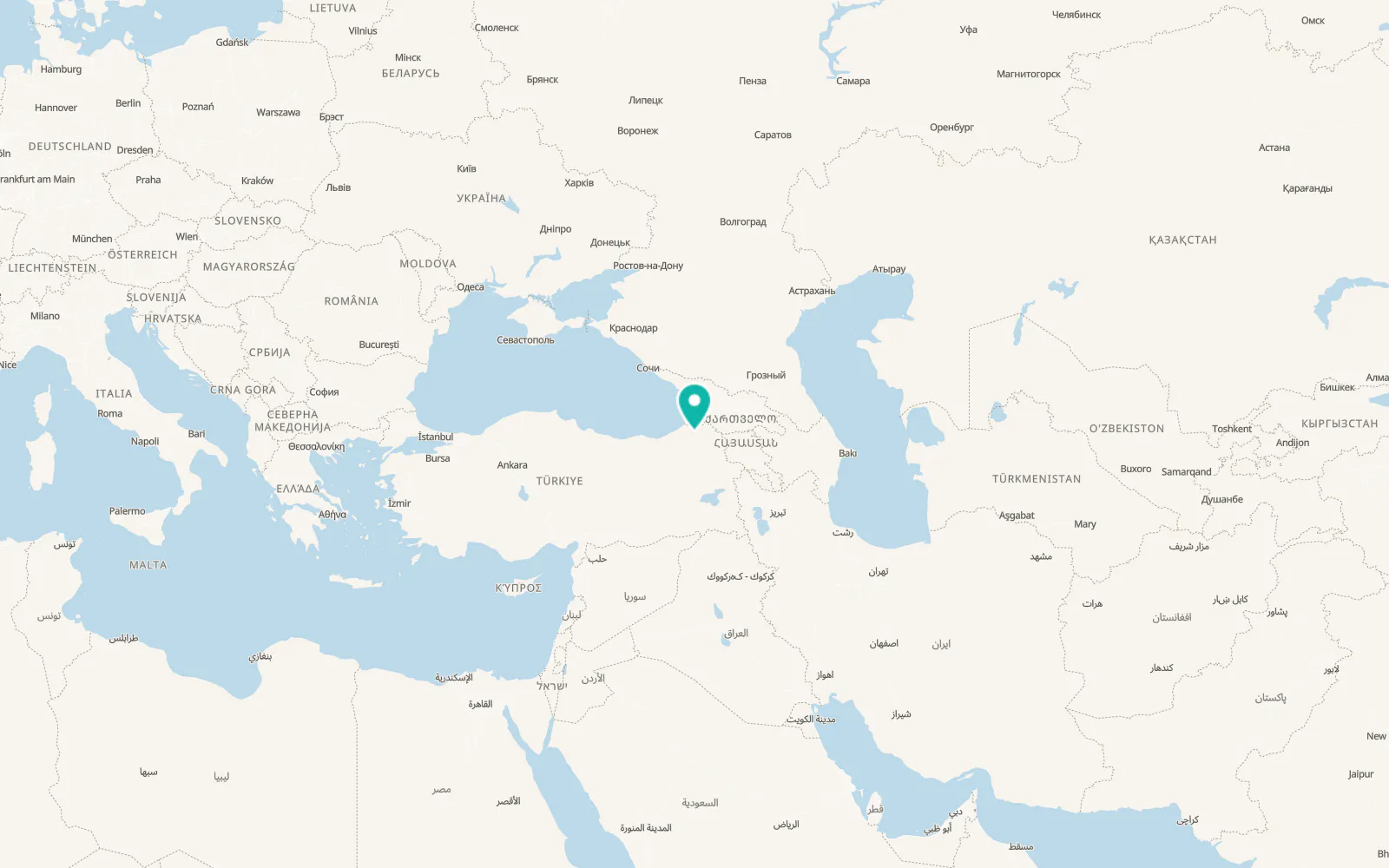 Map of Ardanuç