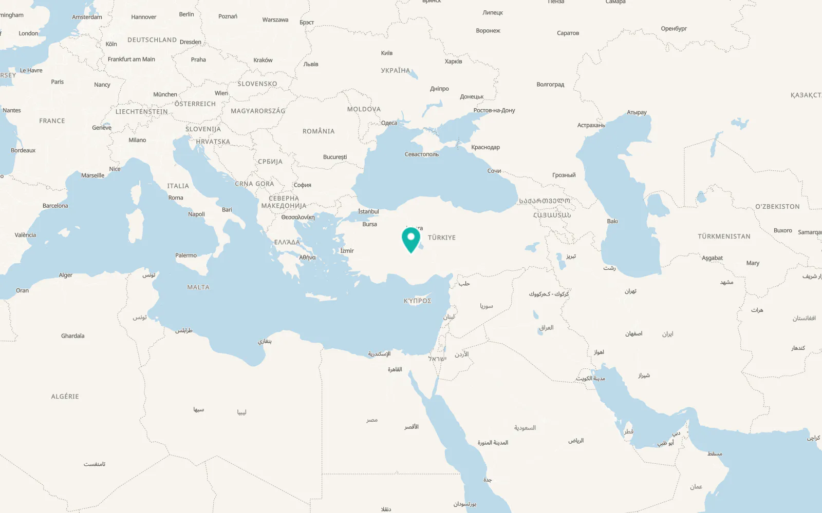 Map of Aşağıpınarbaşı