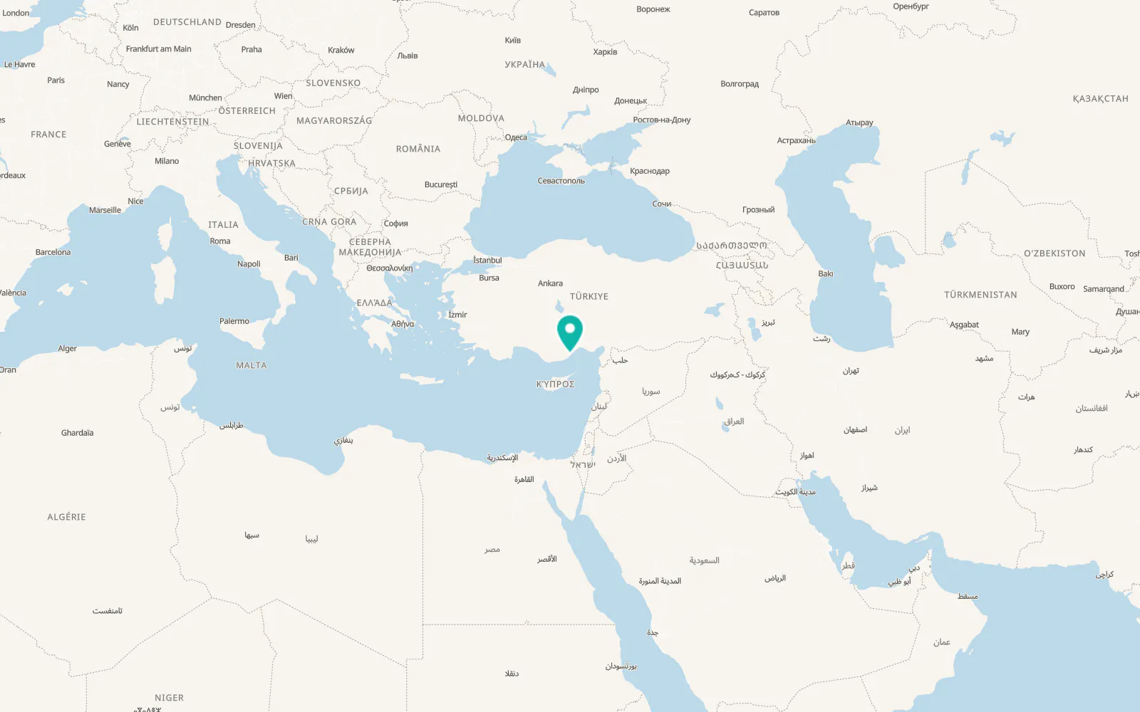 Map of Atakent