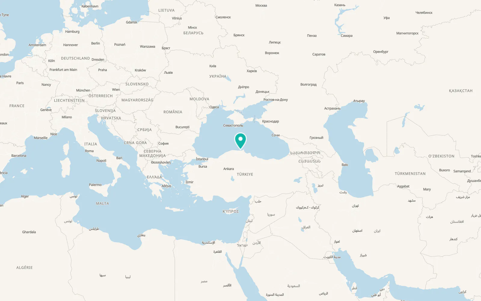 Map of Ayancık