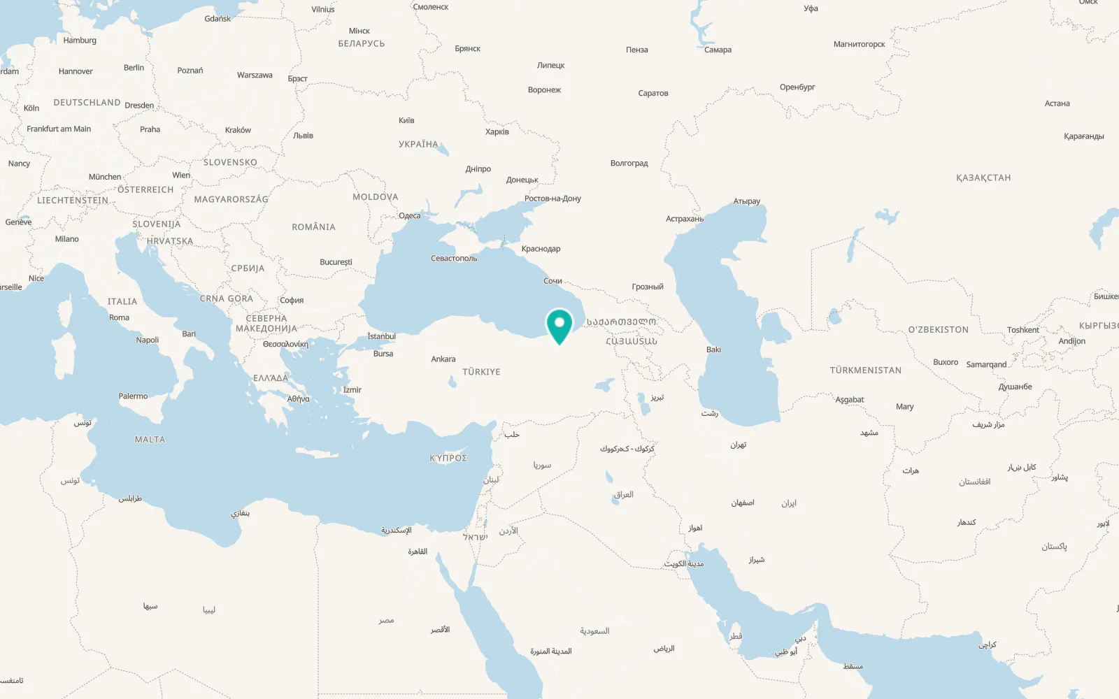 Map of Aydıntepe