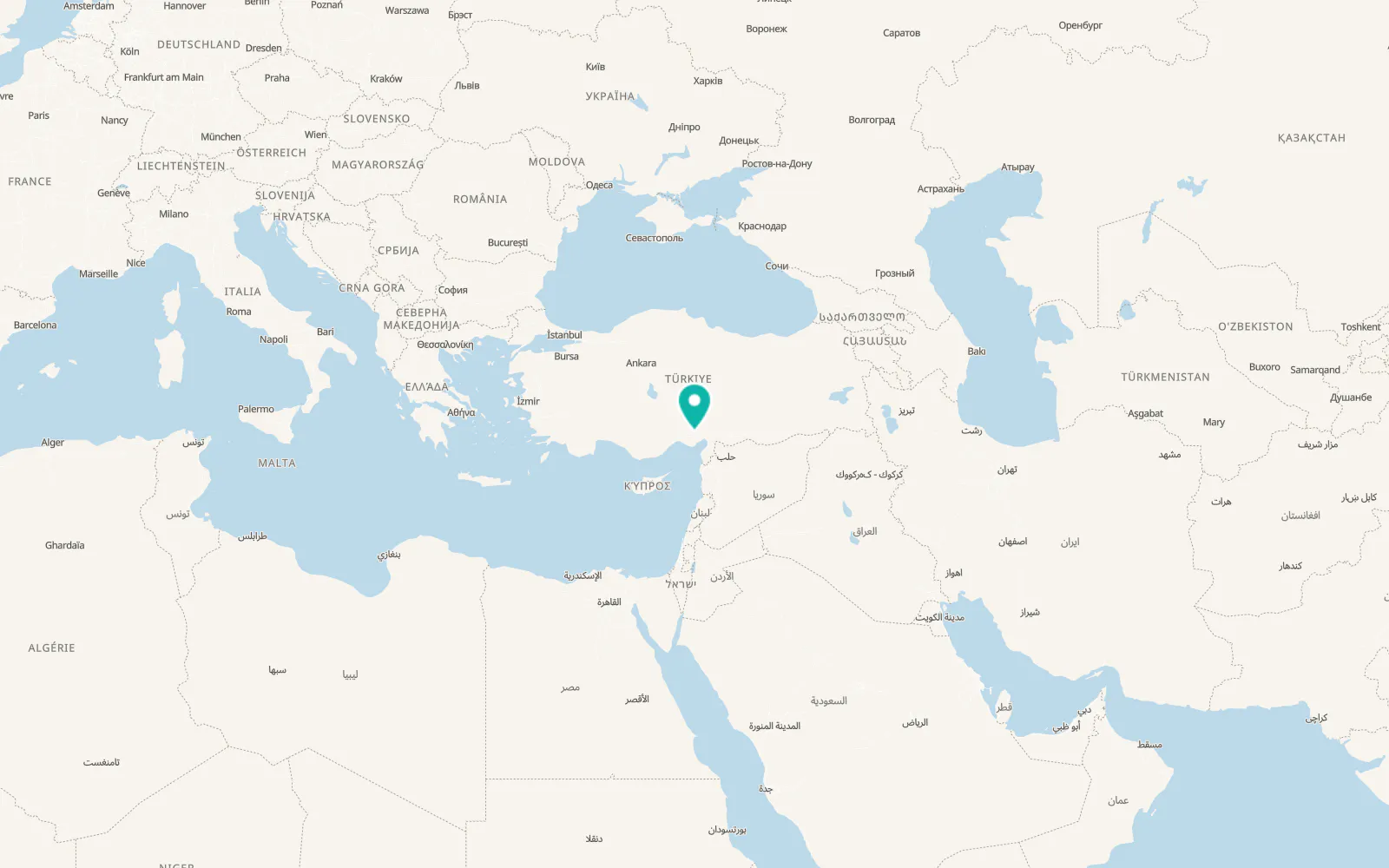 Map of Aydınyurdu