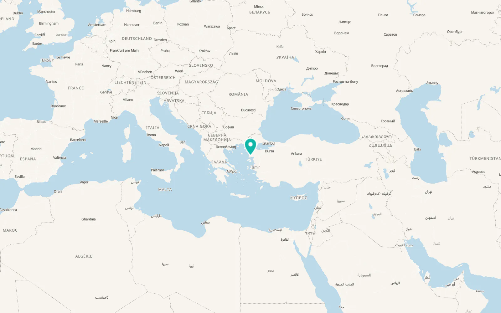 Map of Ayvacık