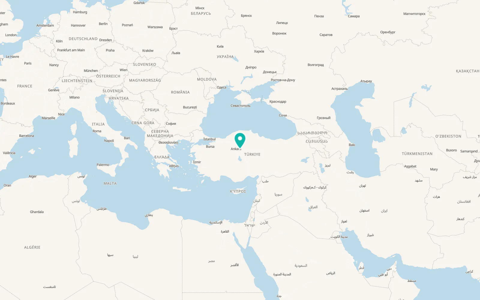 Map of Bahşılı