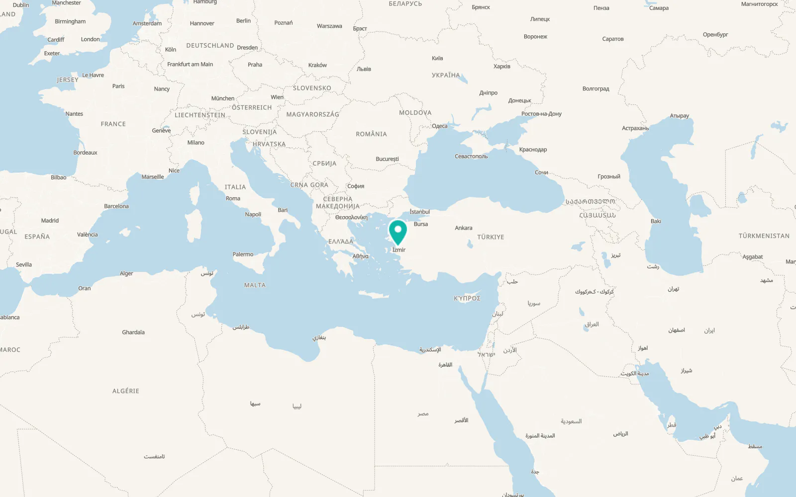 Map of Balatçık