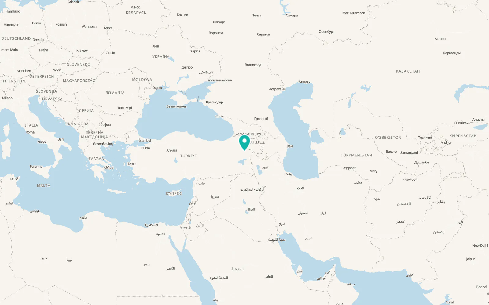Map of Balıksu