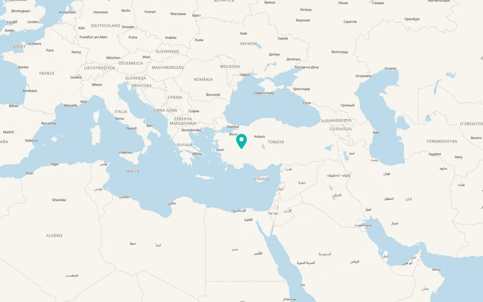 Map of Ballık