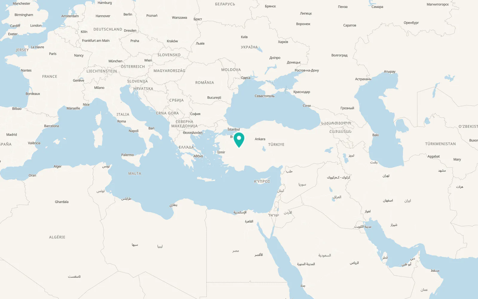 Map of Banaz