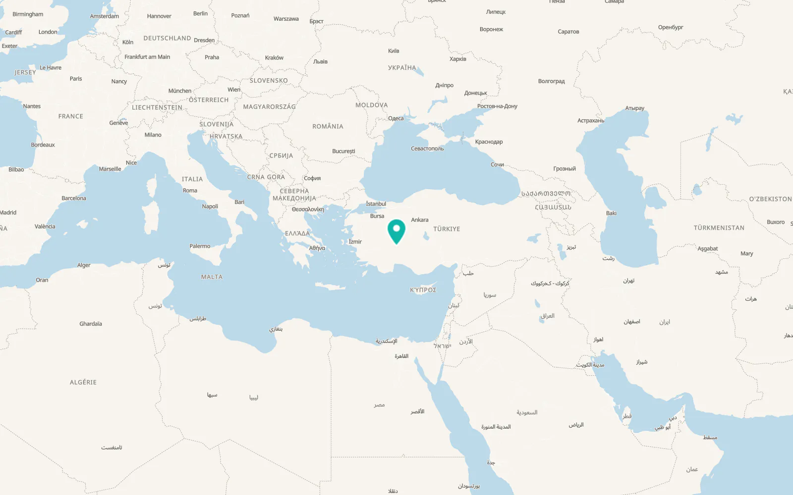 Map of Barla