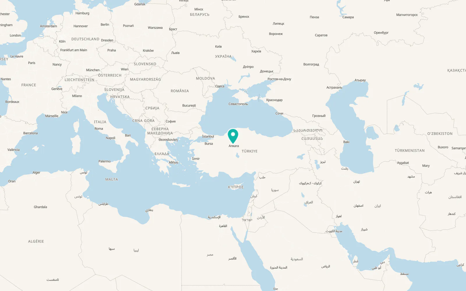 Map of Batikent