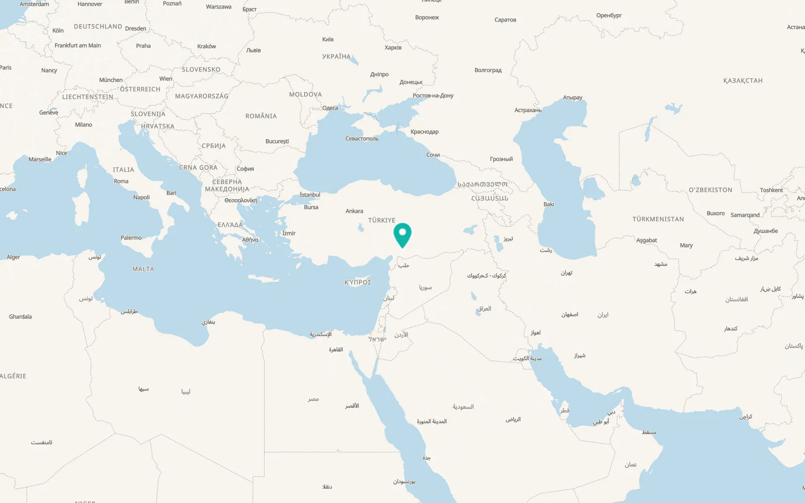 Map of Bayatlı