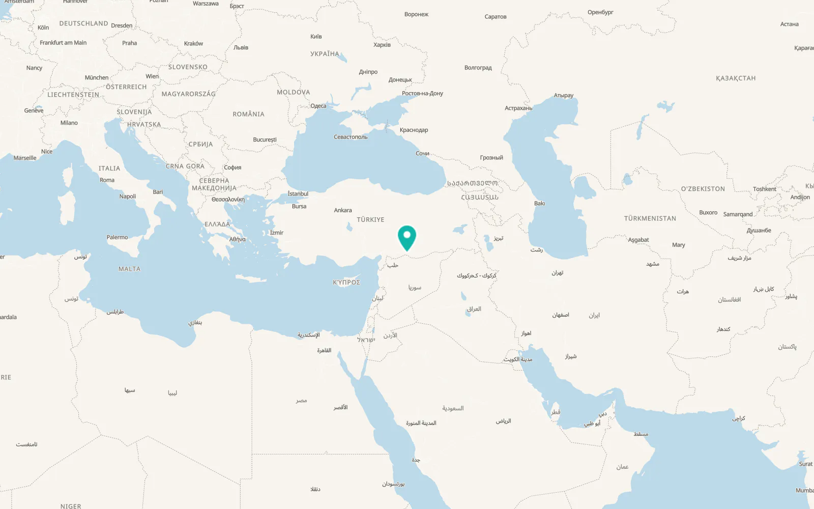Map of Binatlı