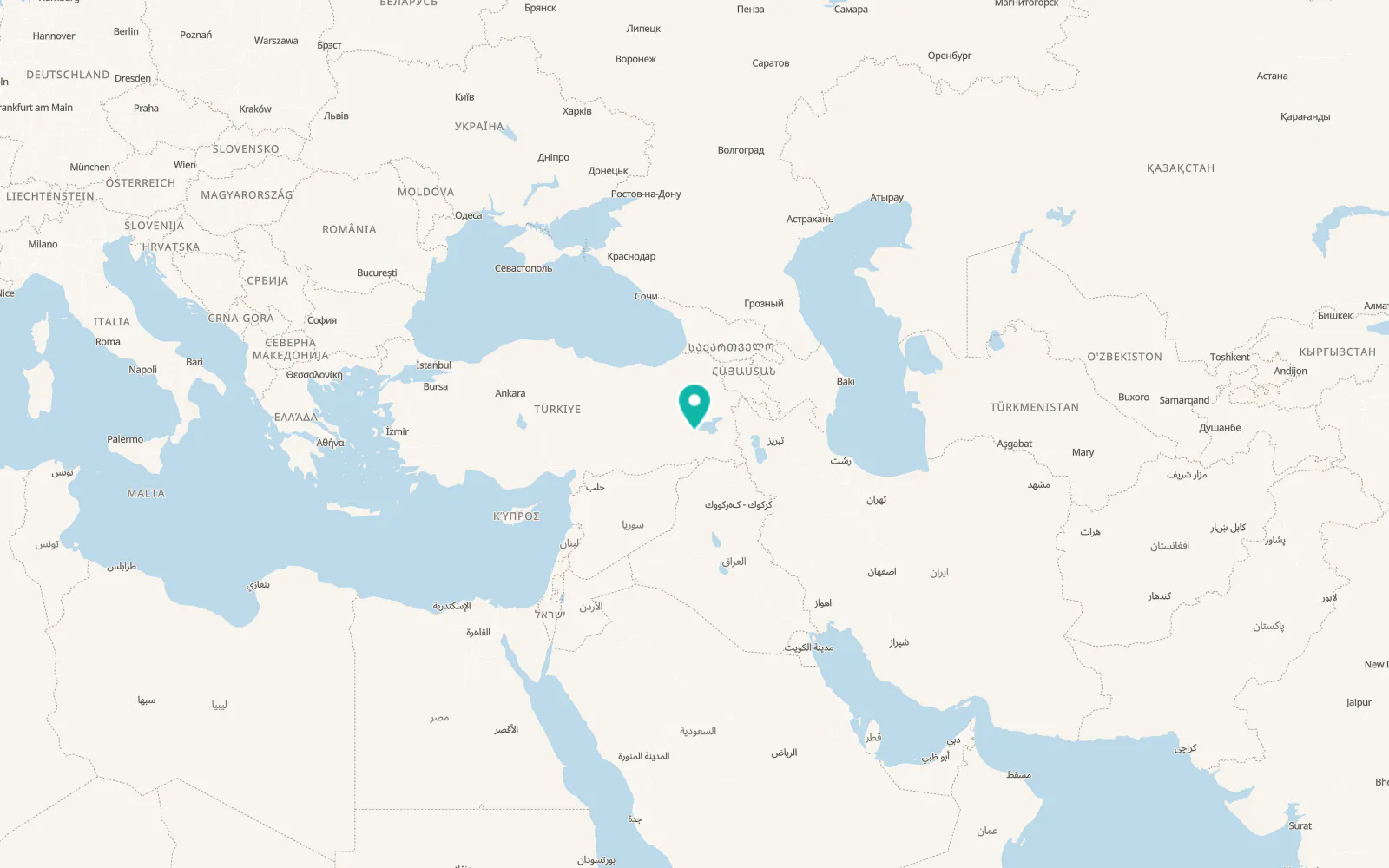 Map of Bölükyazı