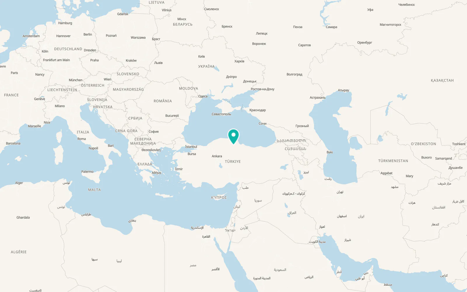 Map of Boruk