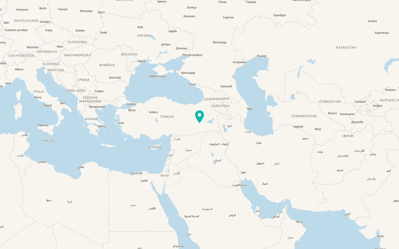 Map of Boyunlu